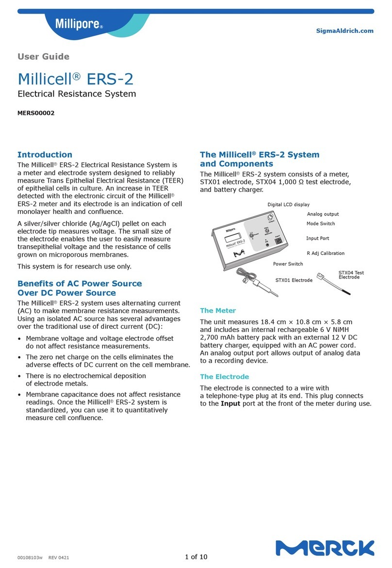 Millipore Millicell ERS-2 user guide