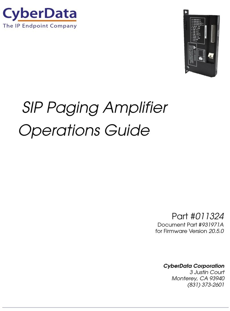 CyberData 011324 Operation guide