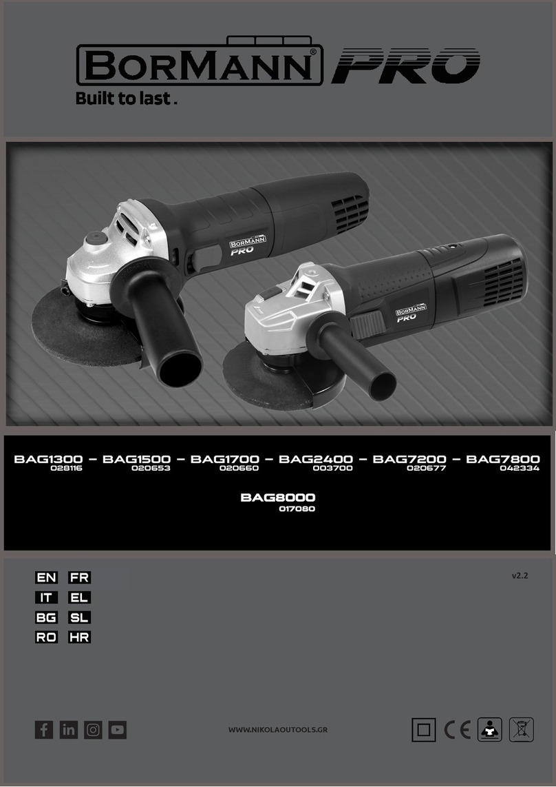 BorMann PRO BAG1300 manual