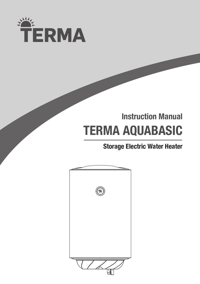 TERMA Aquabasic 30 instruction manual