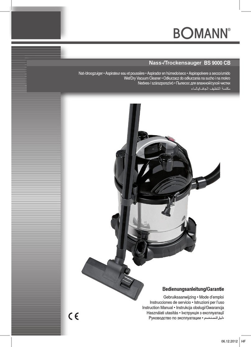 BOMANN BS 9000 CB instruction manual