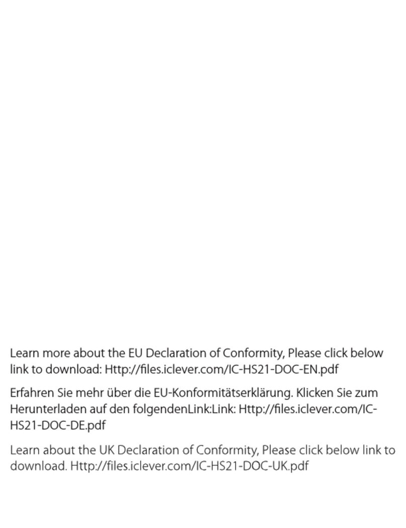 iClever IC-HS21 user manual