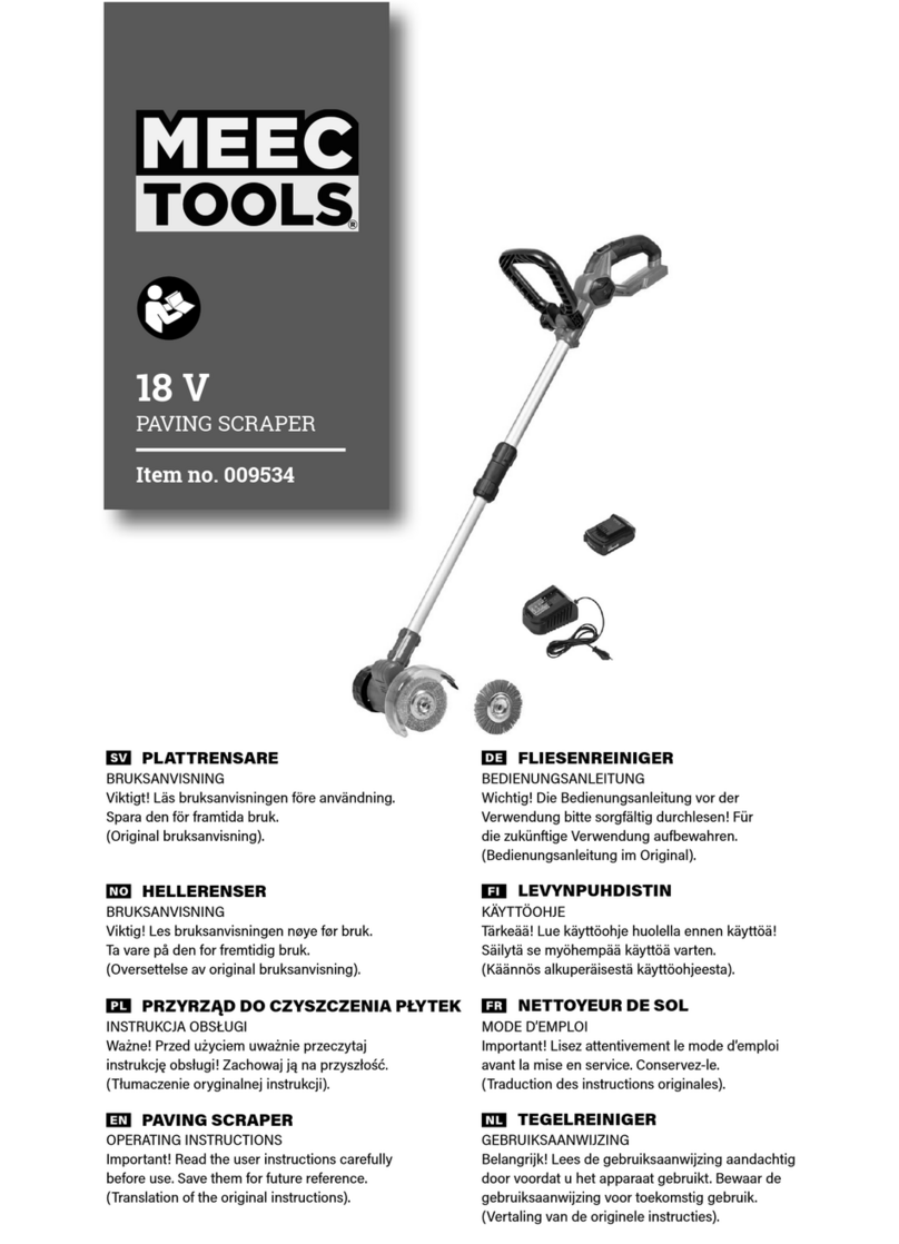 Meec tools 009534 User manual