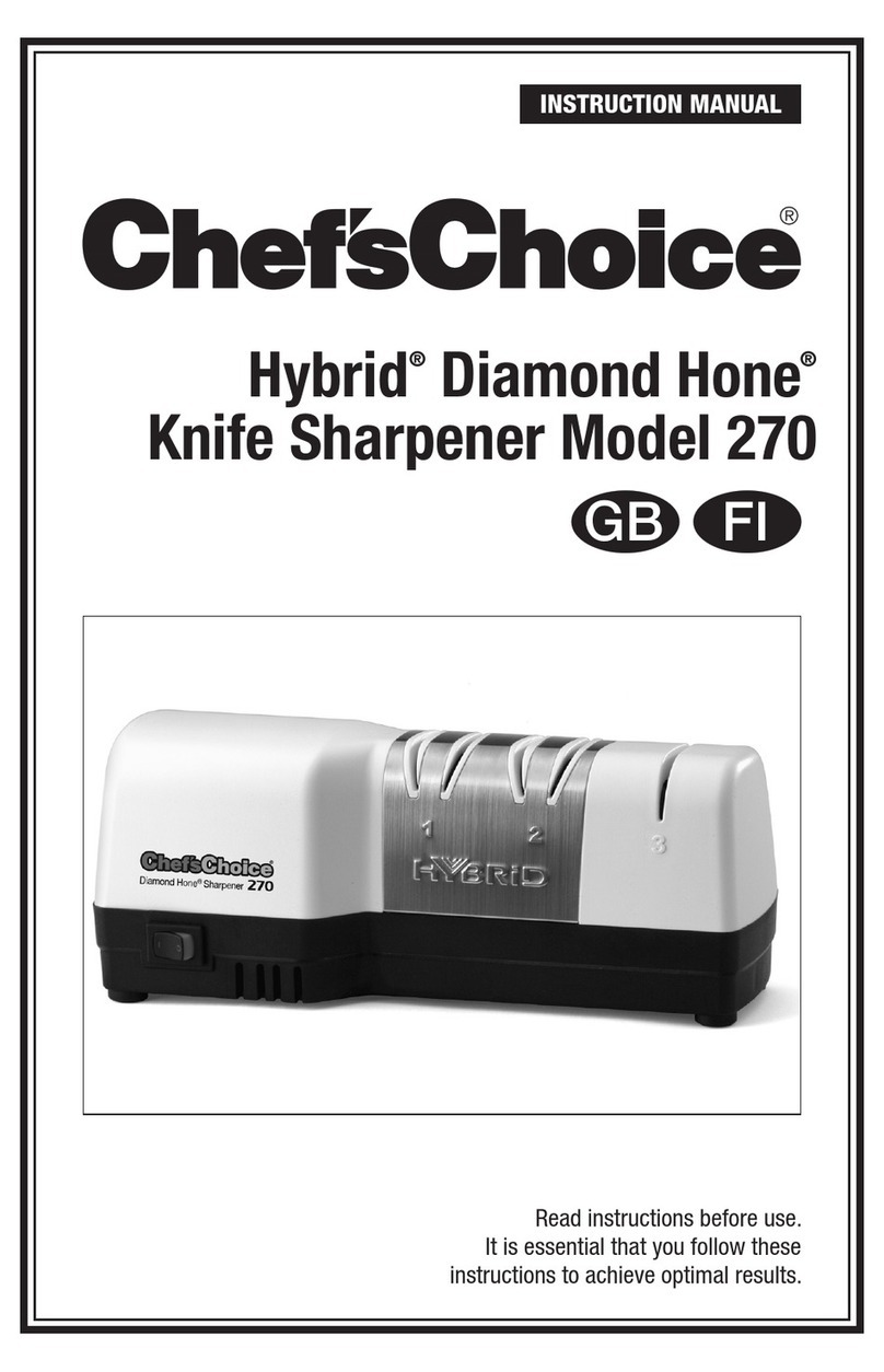 Chef's Choice Hybrid Diamond Hone 270 User manual