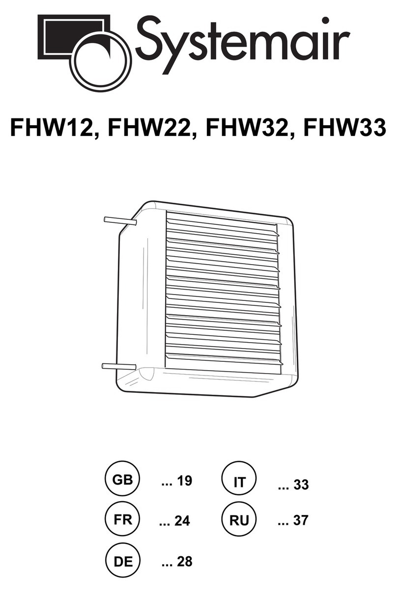 System air FHW12 manual