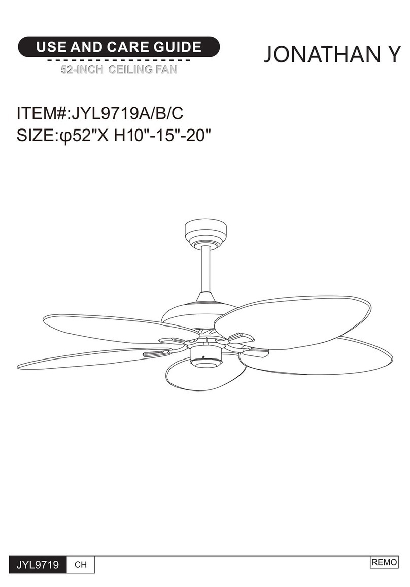 JONATHAN Y Raffles JYL9719A User manual