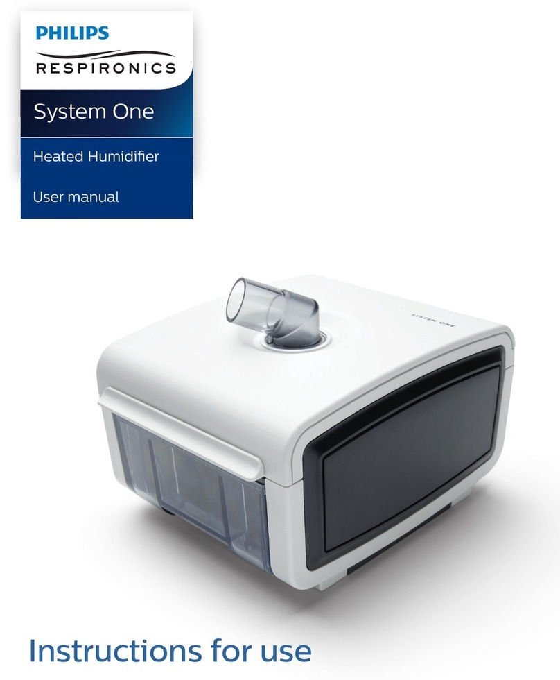 Philips respironics user manual