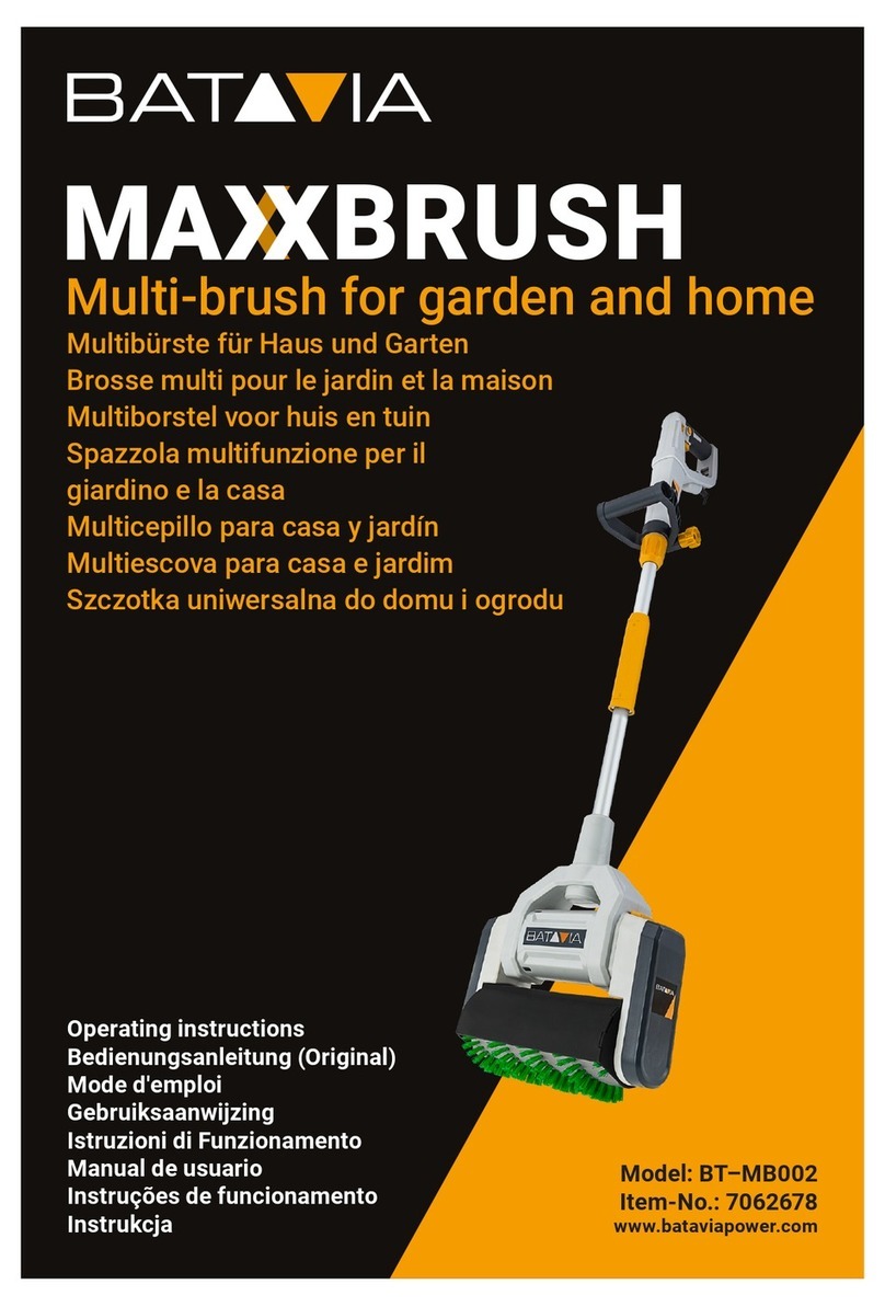 Batavia MAXXBRUSH BT-MB002 operating instructions