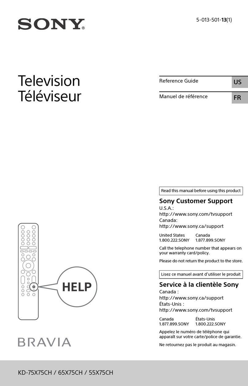 Sony KD-55X75CH User manual