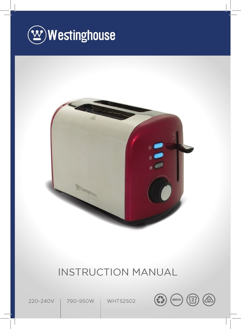 Westinghouse WHTS2S02 User manual
