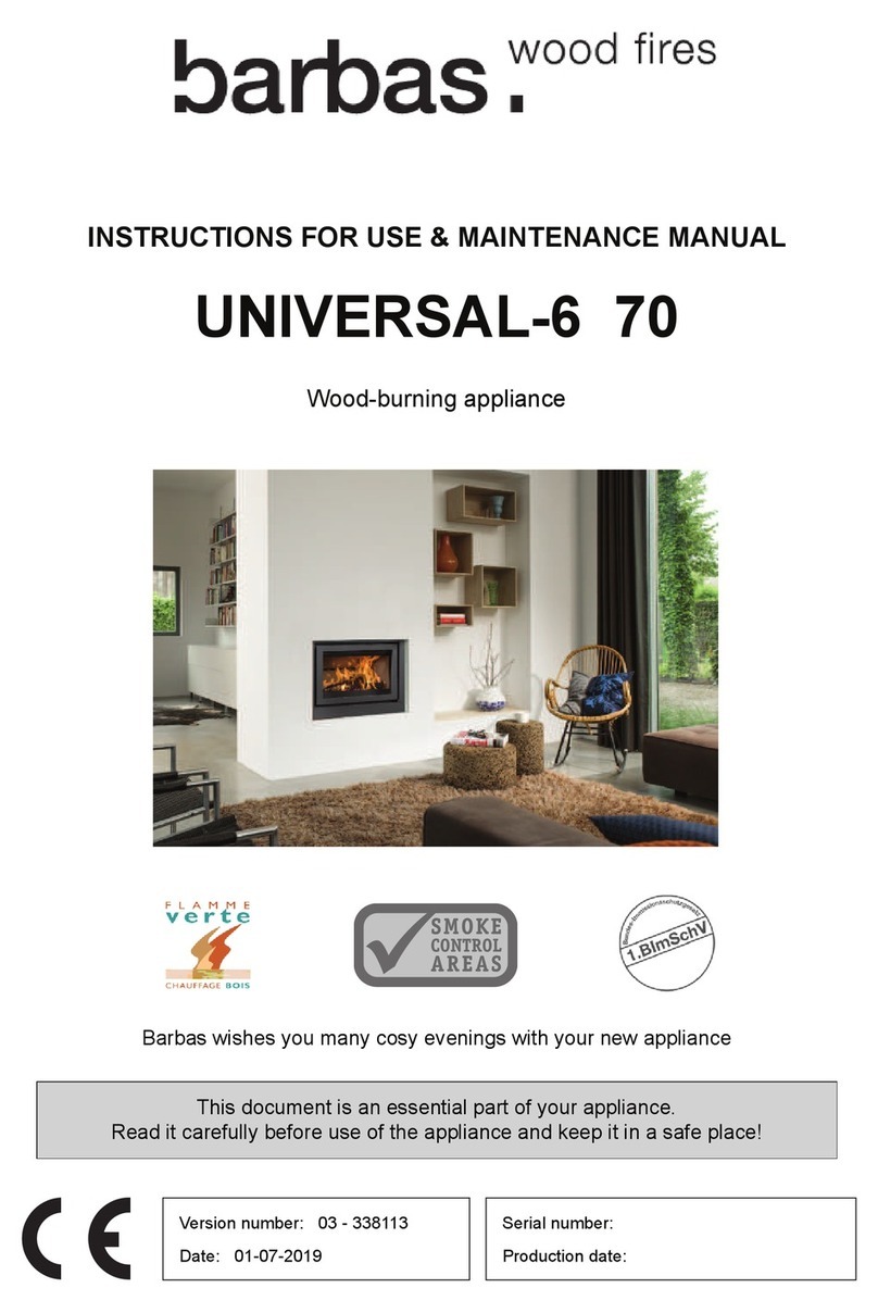 barbas UNIVERSAL-6 70 Instructions for use & maintenance manual