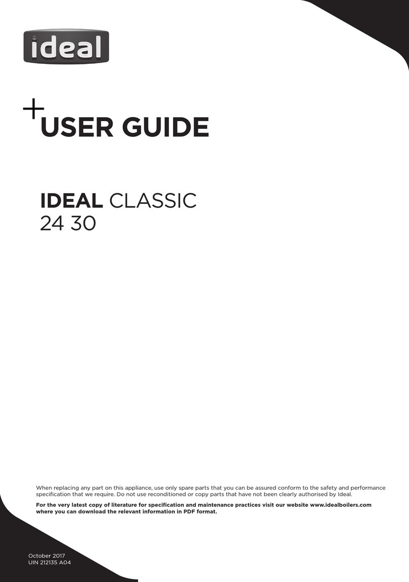 Ideal Boilers CLASSIC 24 User manual