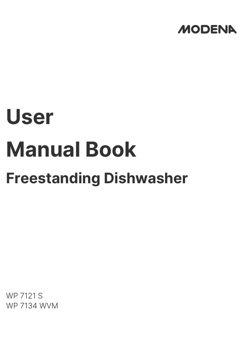 Modena WP 7134 WVM Owner's manual
