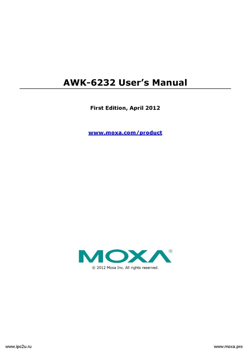 Moxa Technologies AWK-6232 user manual