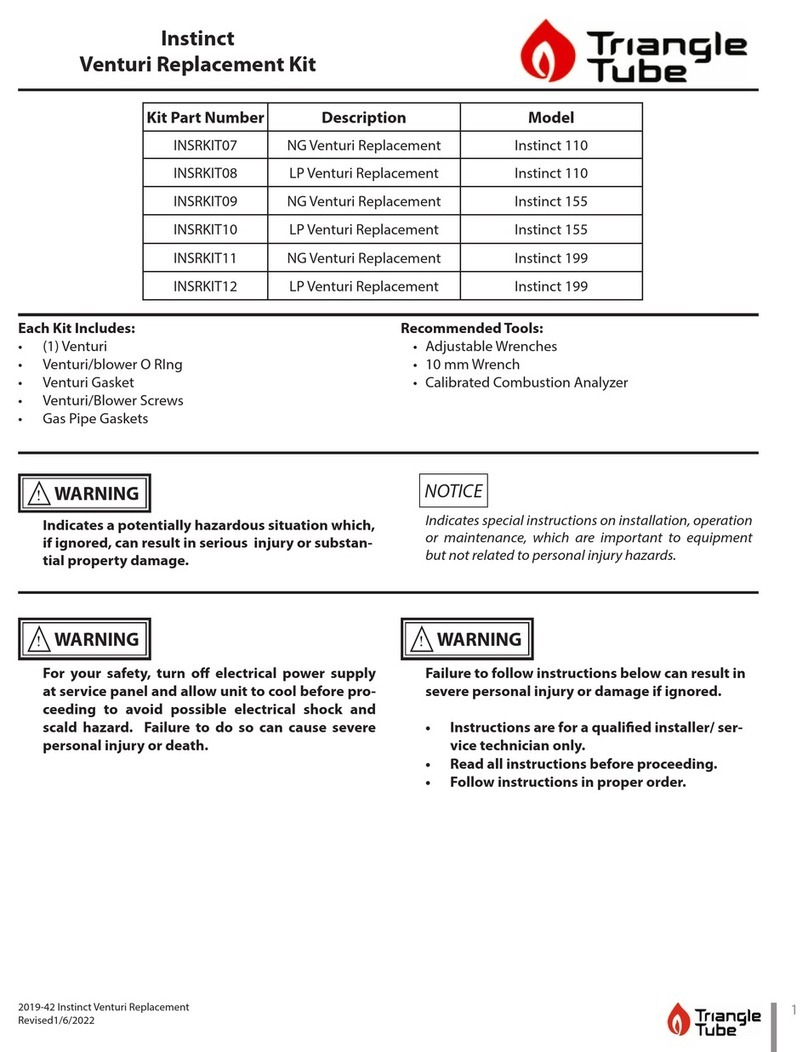 TriangleTube Instinct 110 instruction manual
