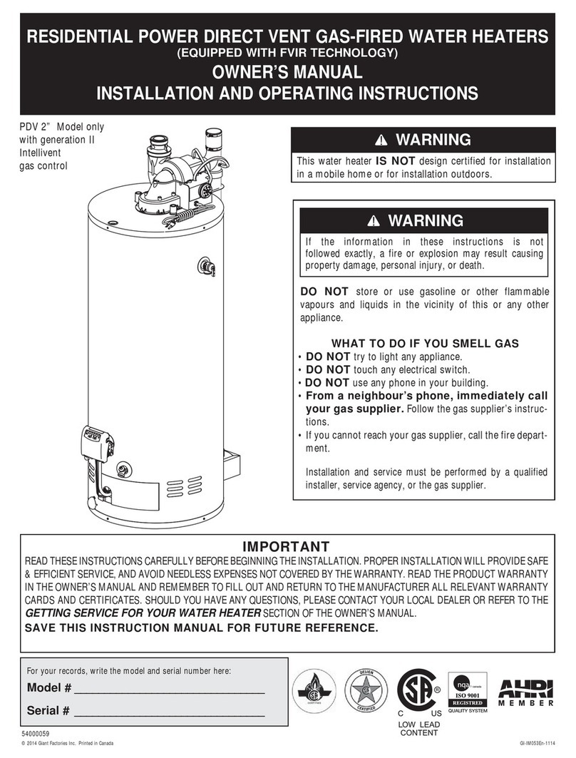 Giant PDV 2 User manual