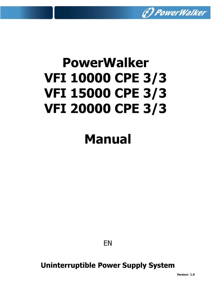 PowerWalker VFI 10000 CPE 3/3 User manual