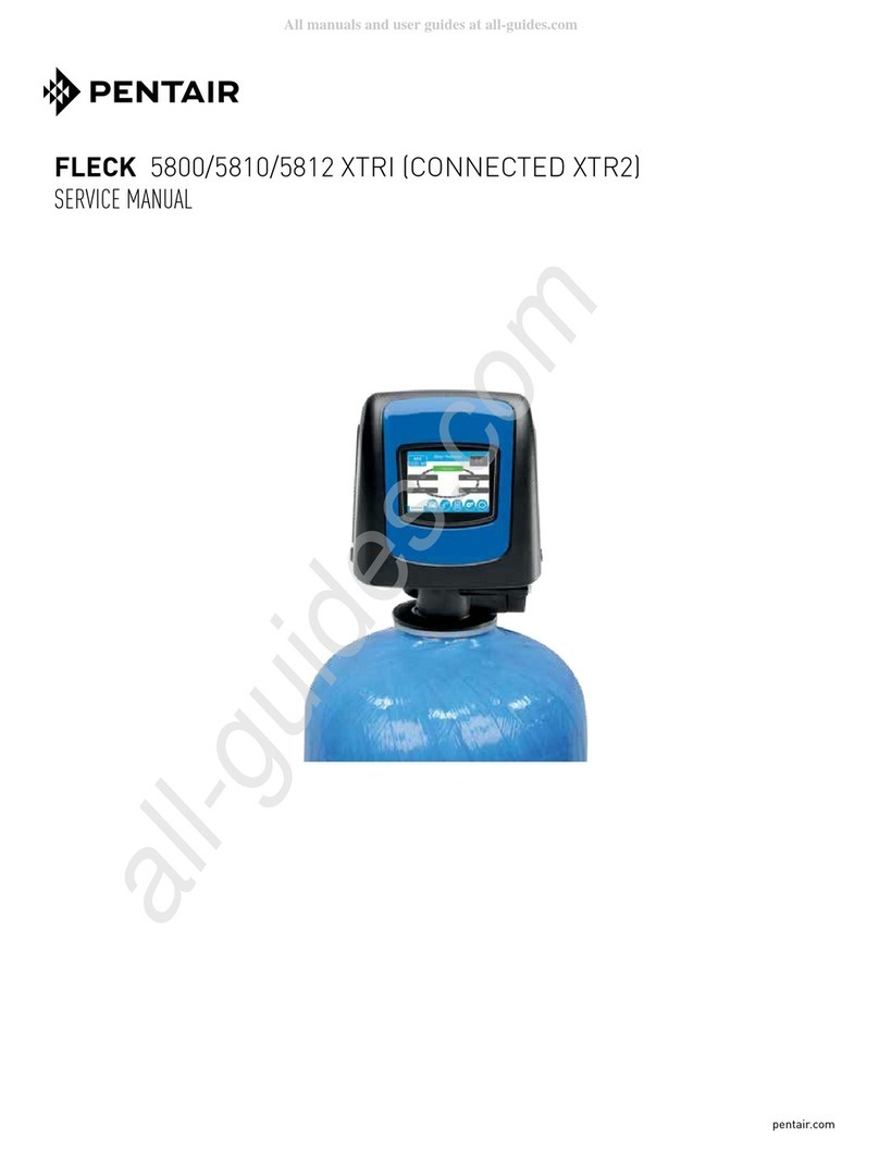 Pentair FLECK 5810 XTRI Service manual