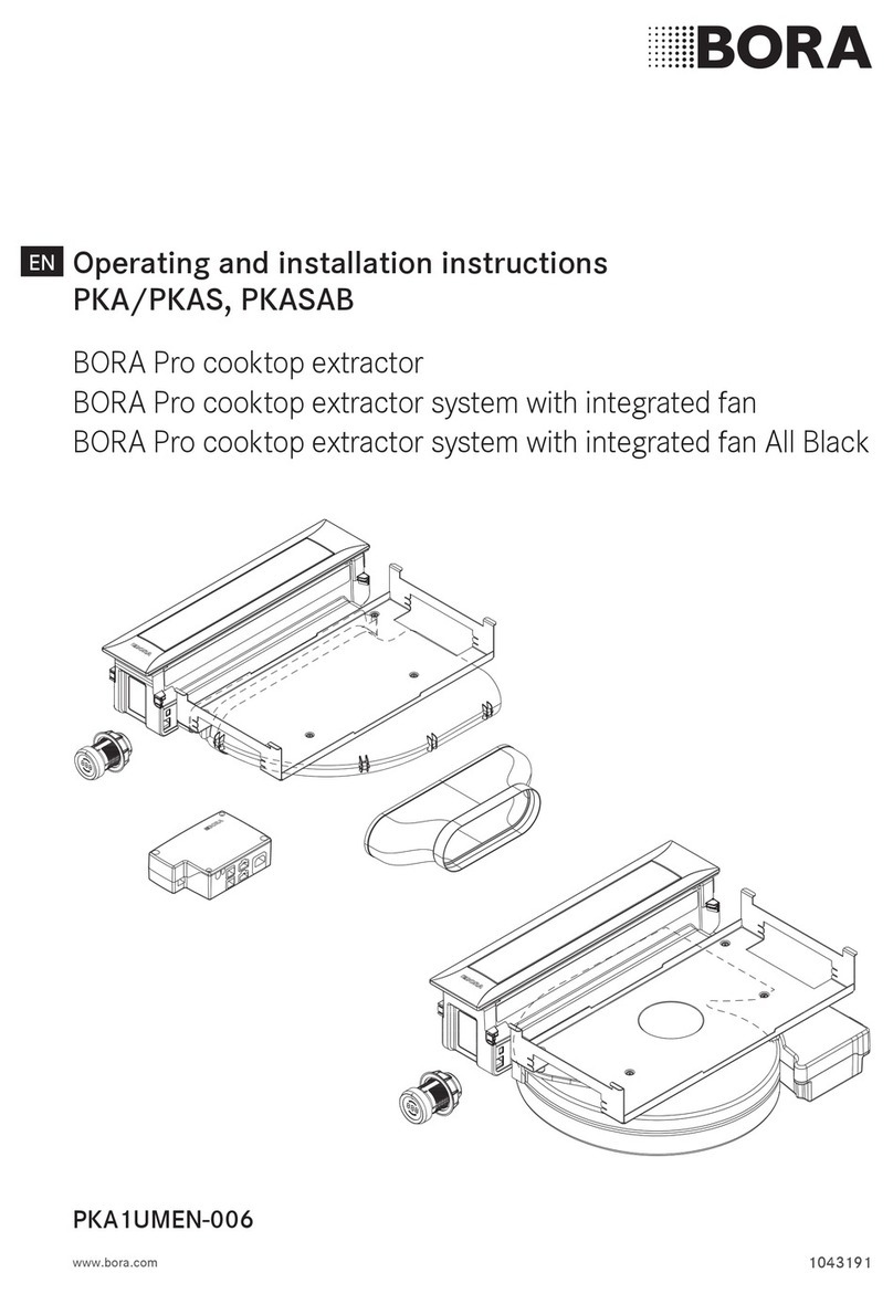 bora PKA Operating and installation instructions