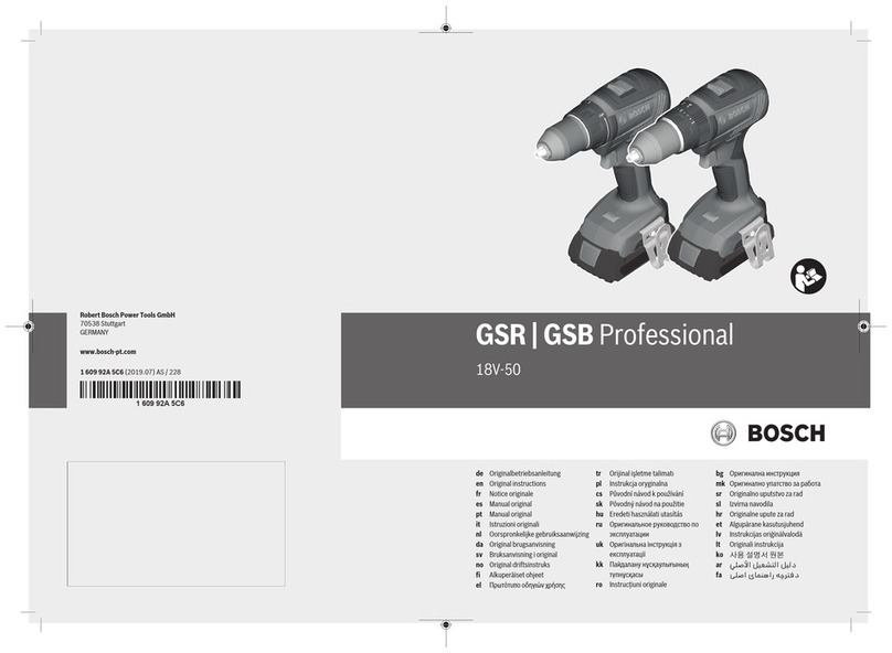 Bosch 06019H5002 User manual