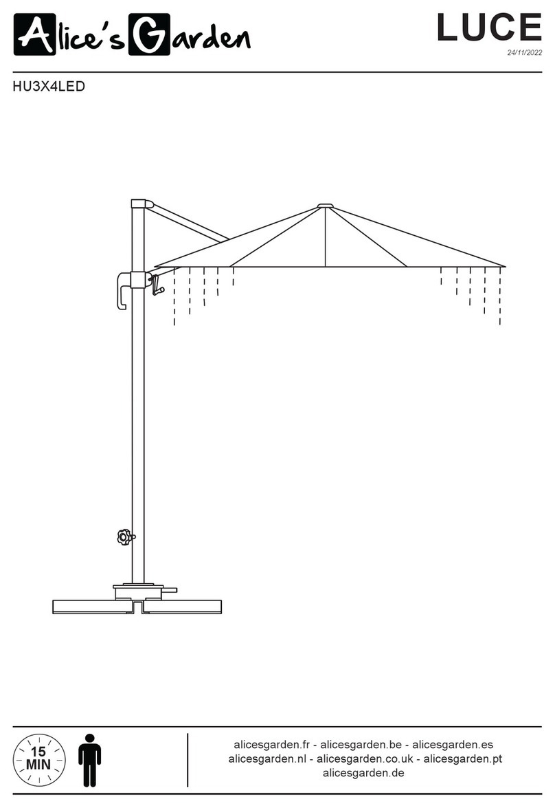 Alice's Garden HU3X4LED manual