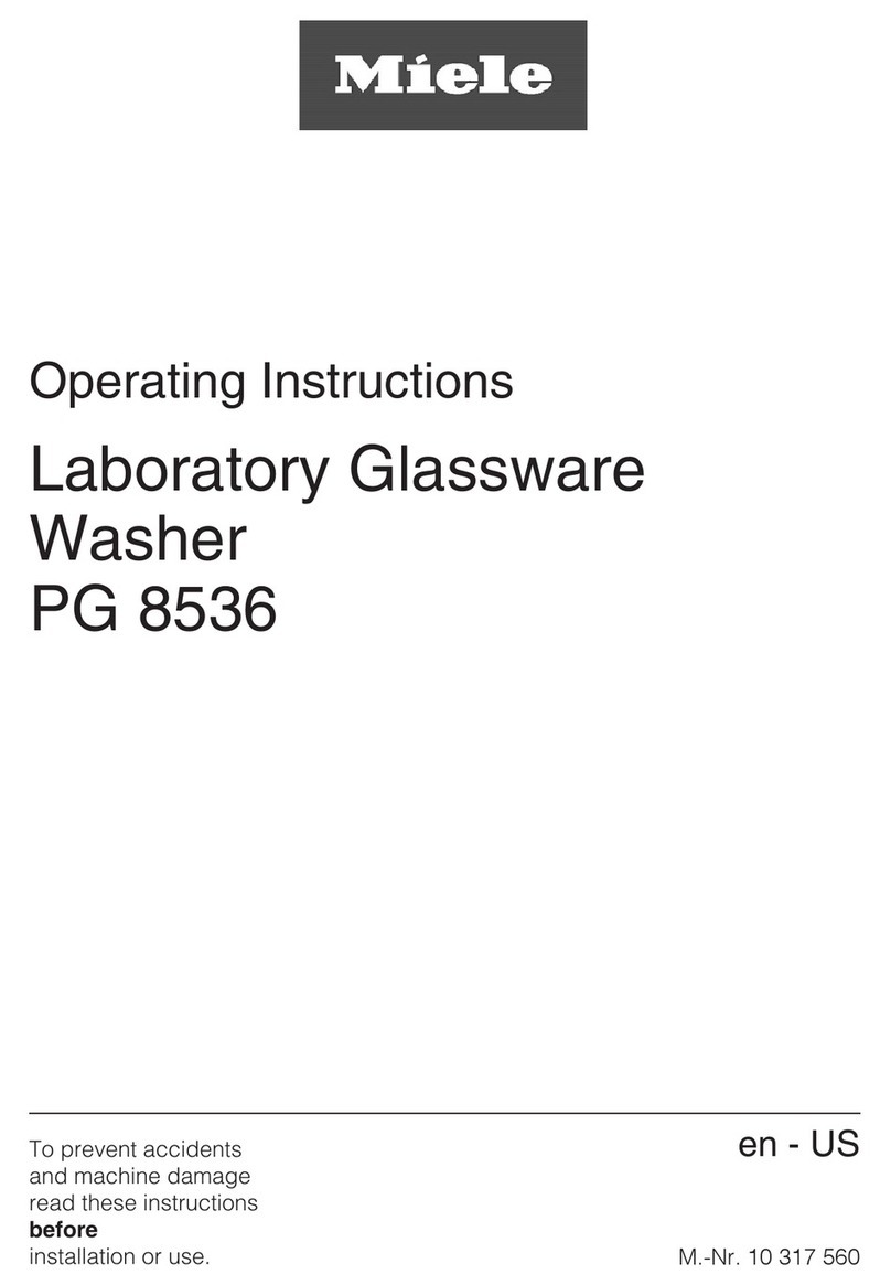 Miele PG 8536 AD LFM SST User manual Miele PG 8536 AD LFM SST User manual