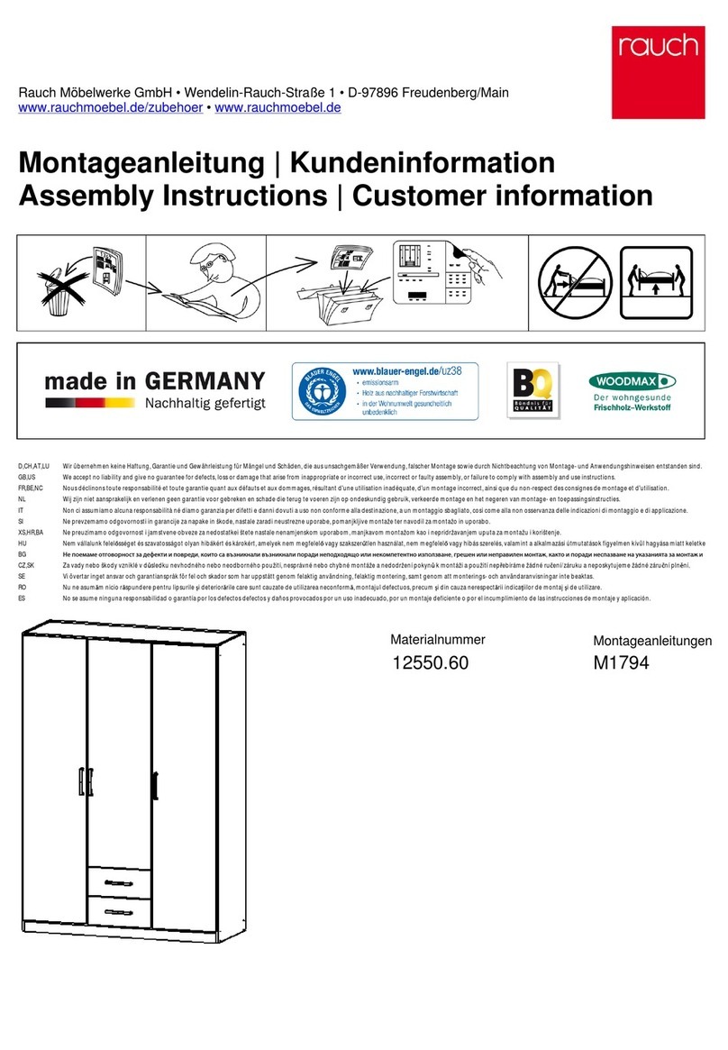 Rauch Albero 12550.60 User manual