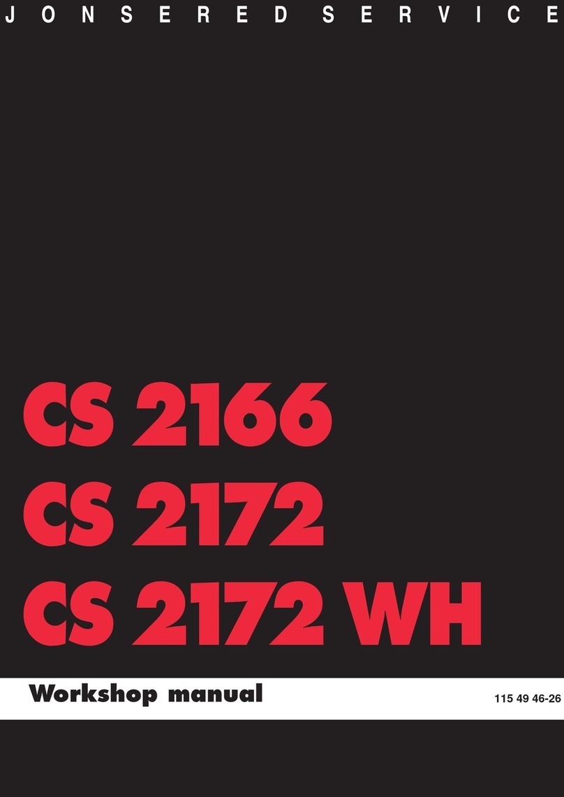 Jonsered CS 2166 Instruction manual