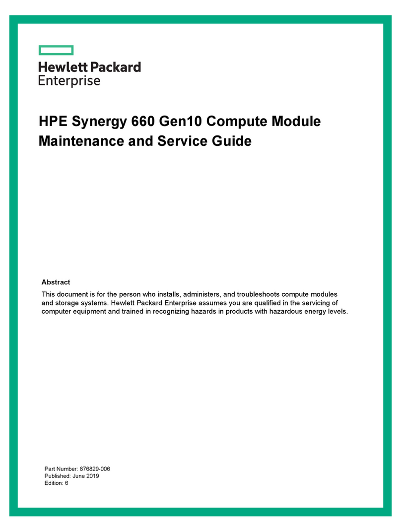 HPE Synergy 660 Gen10 Manual