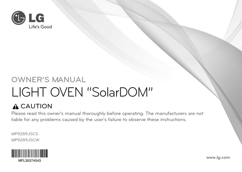 LG MP9289JSCS owner's manual
