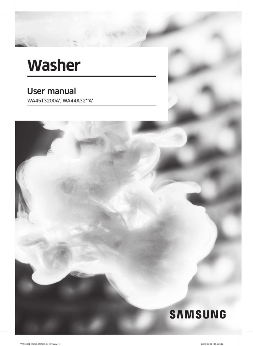 Samsung WA44A32 A Series User manual