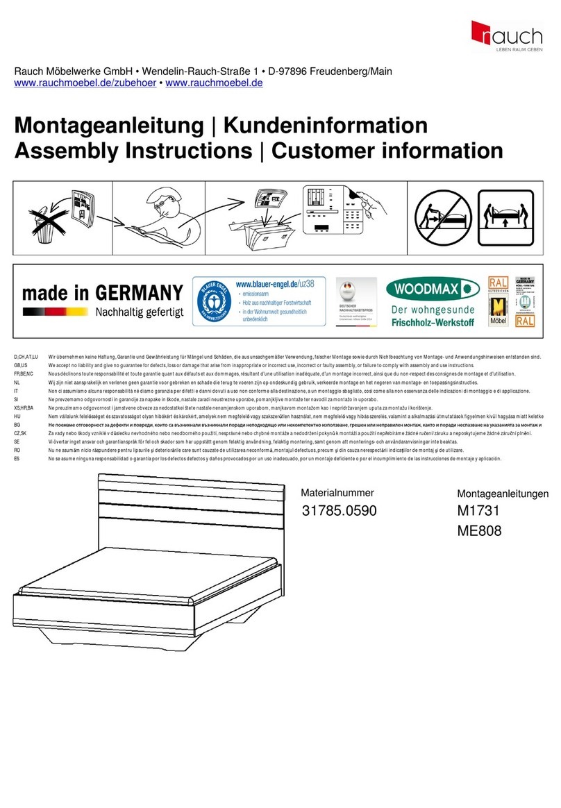 Rauch M1731 User manual