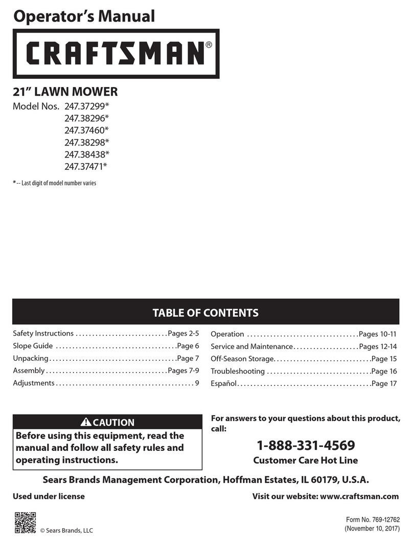 Craftsman 247.37299 Series User manual