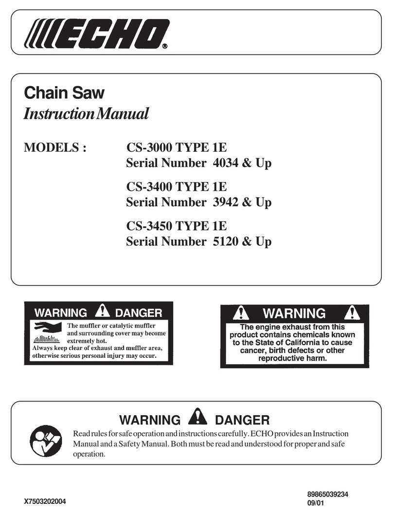 Echo CS-3000 User manual