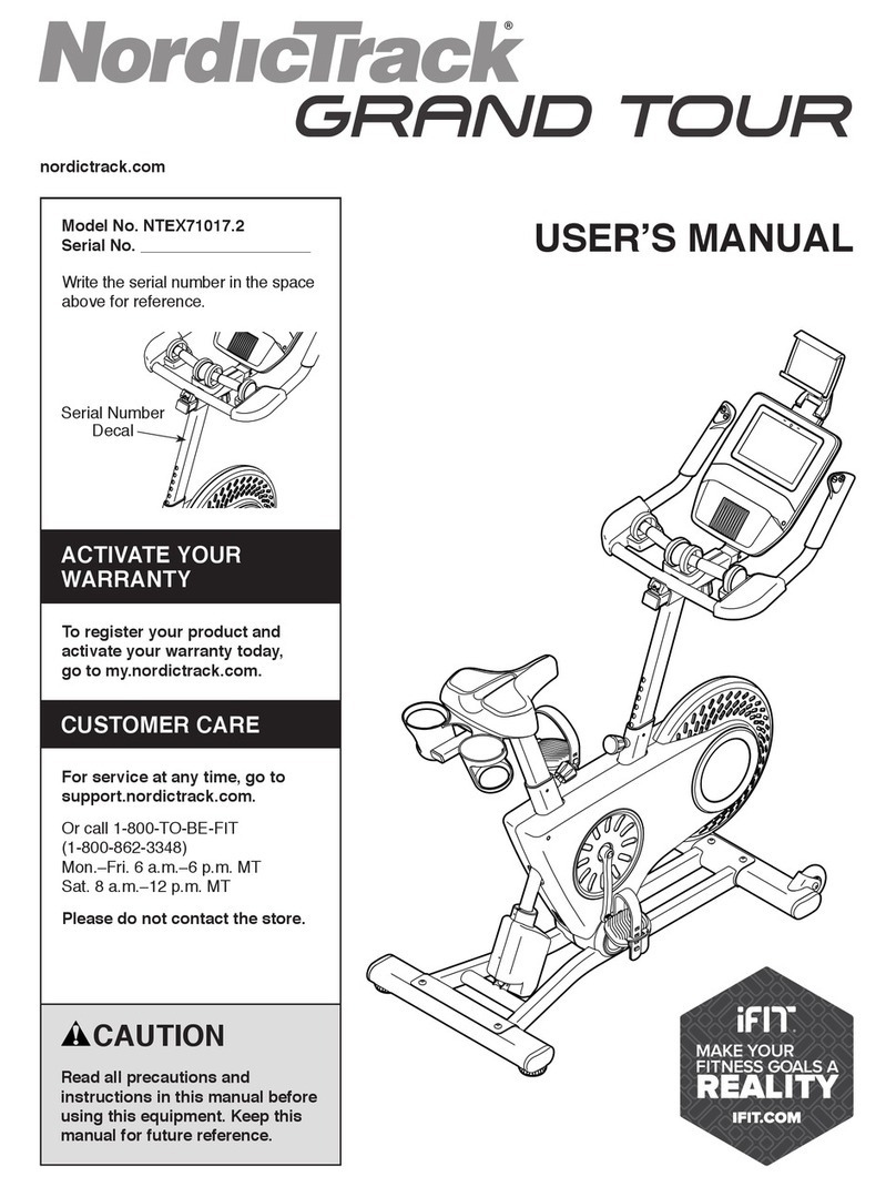 NordicTrack NTEX71017.2 user manual