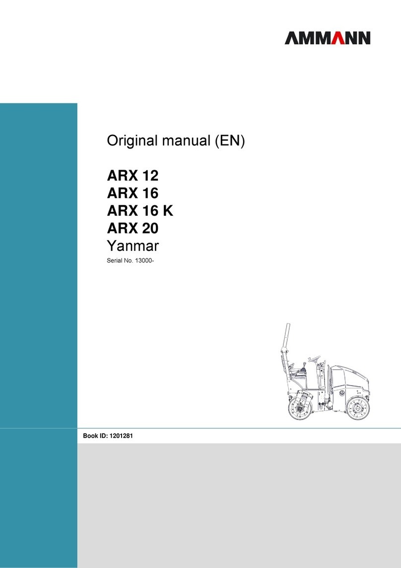 Ammann ARX 16 K Yanmar Original manual Ammann ARX 16 K Yanmar Original manual