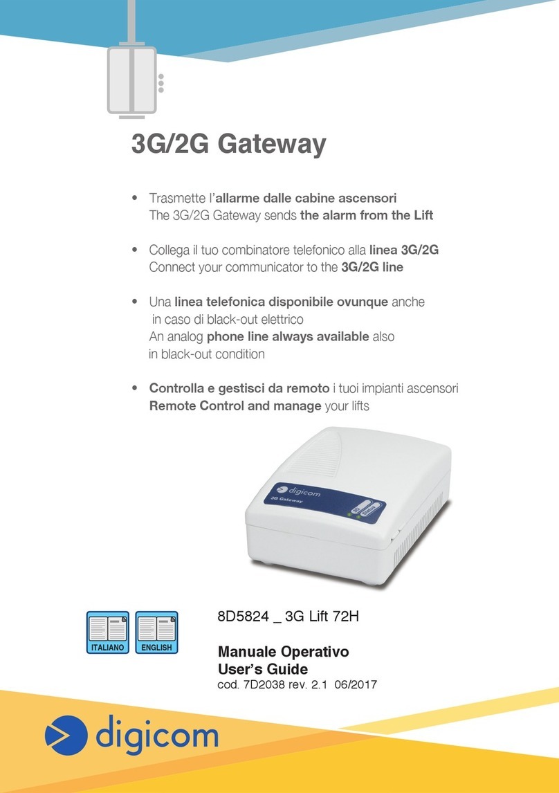 Digicom 8D5824 User manual