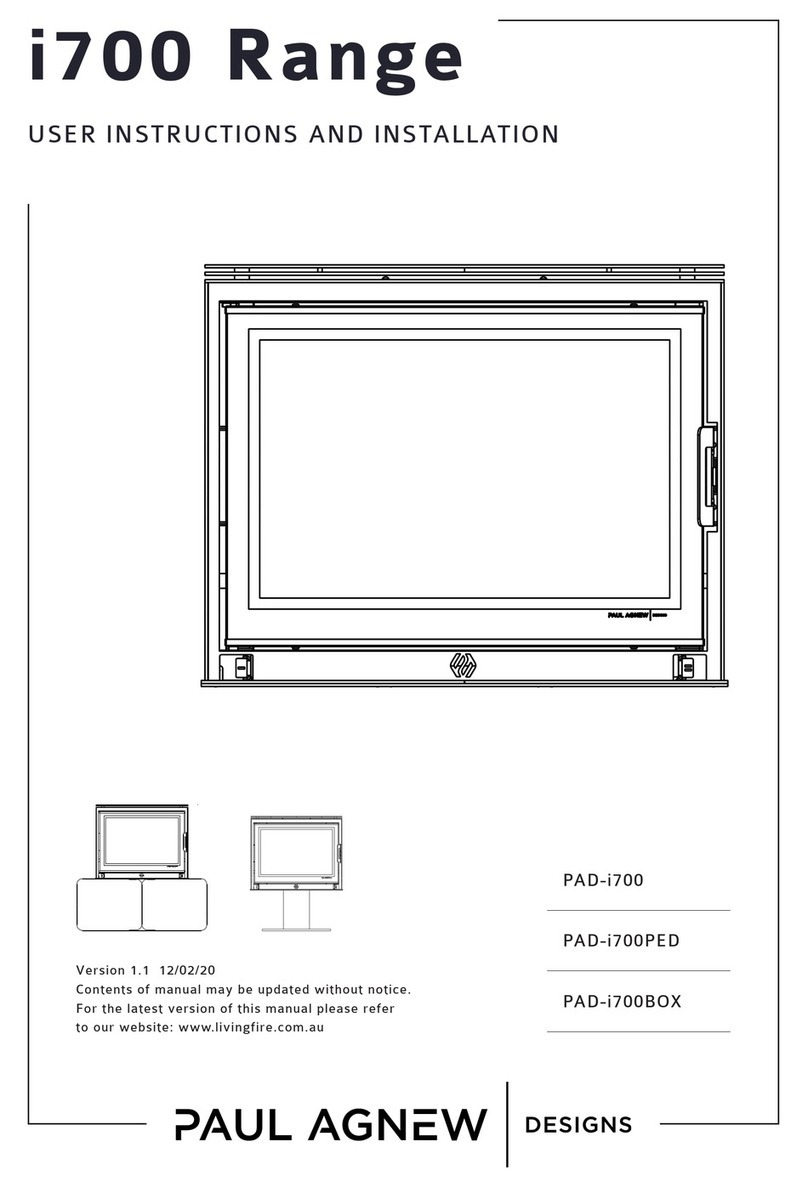 Paul Agnew i700 Series User Instructions and Installation