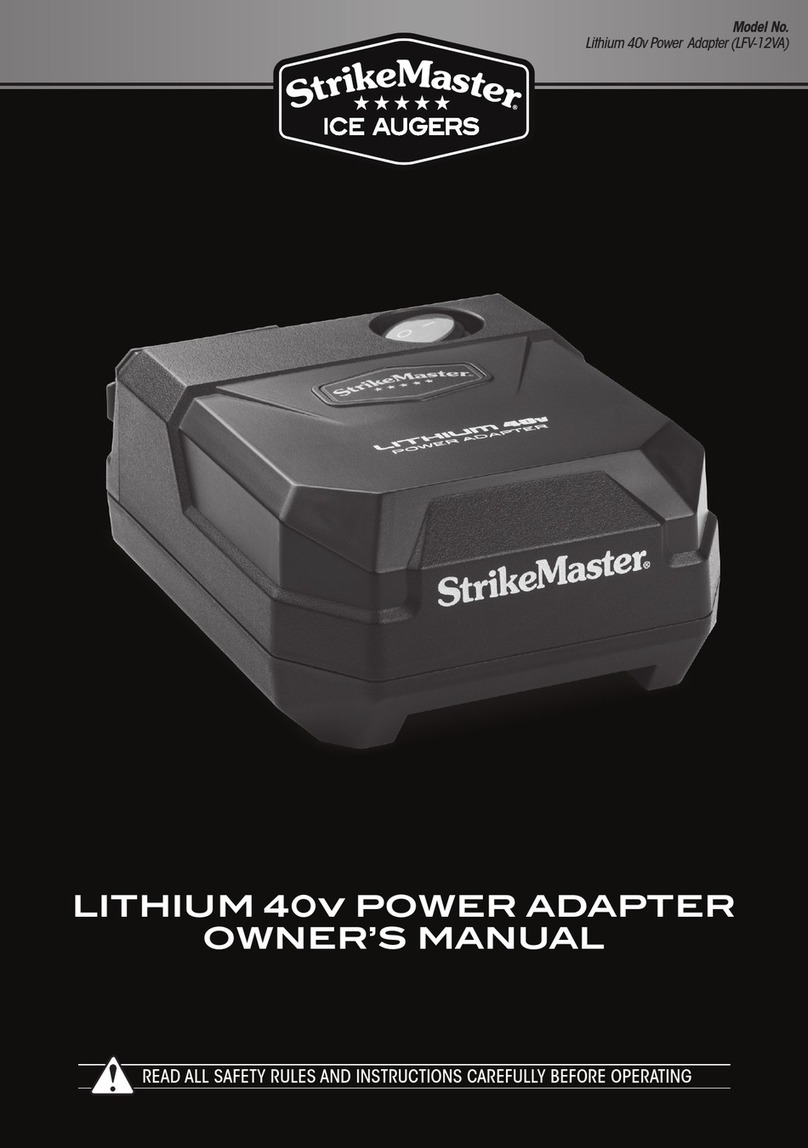 STRIKEMASTER LFV-12VA owner's manual