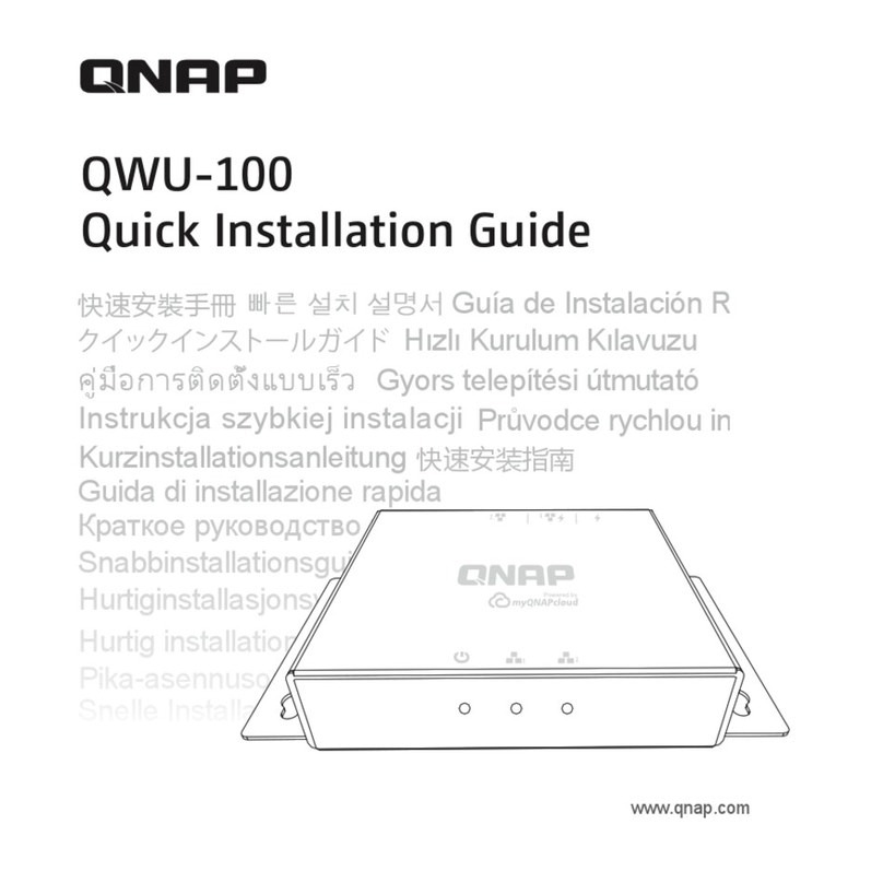 QNAP QuWakeUp QWU-100 Quick installation guide