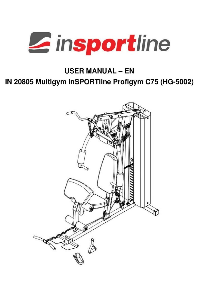 Insportline Profigym C75 user manual