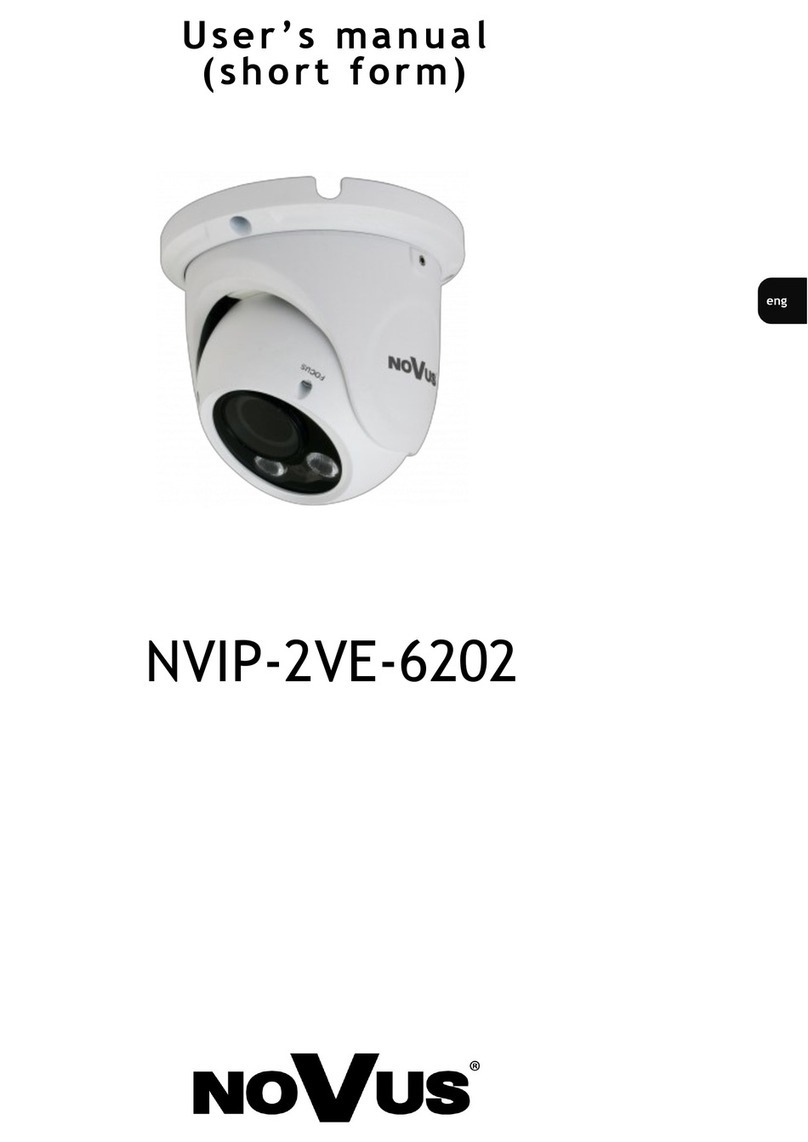 Novus NVIP-2VE-6202 User manual Novus NVIP-2VE-6202 User manual