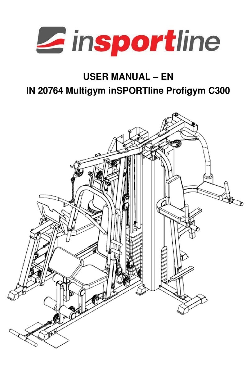 Insportline Profigym C300 user manual