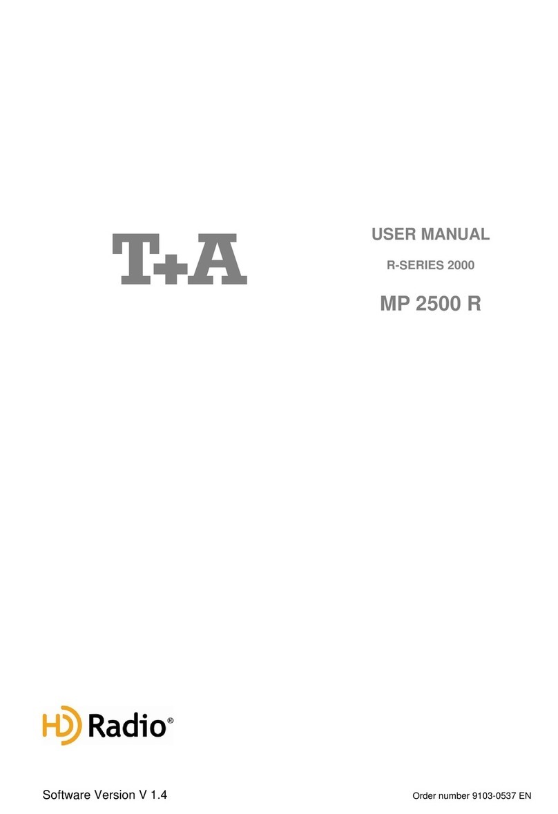 T+A 2000 R Series user manual