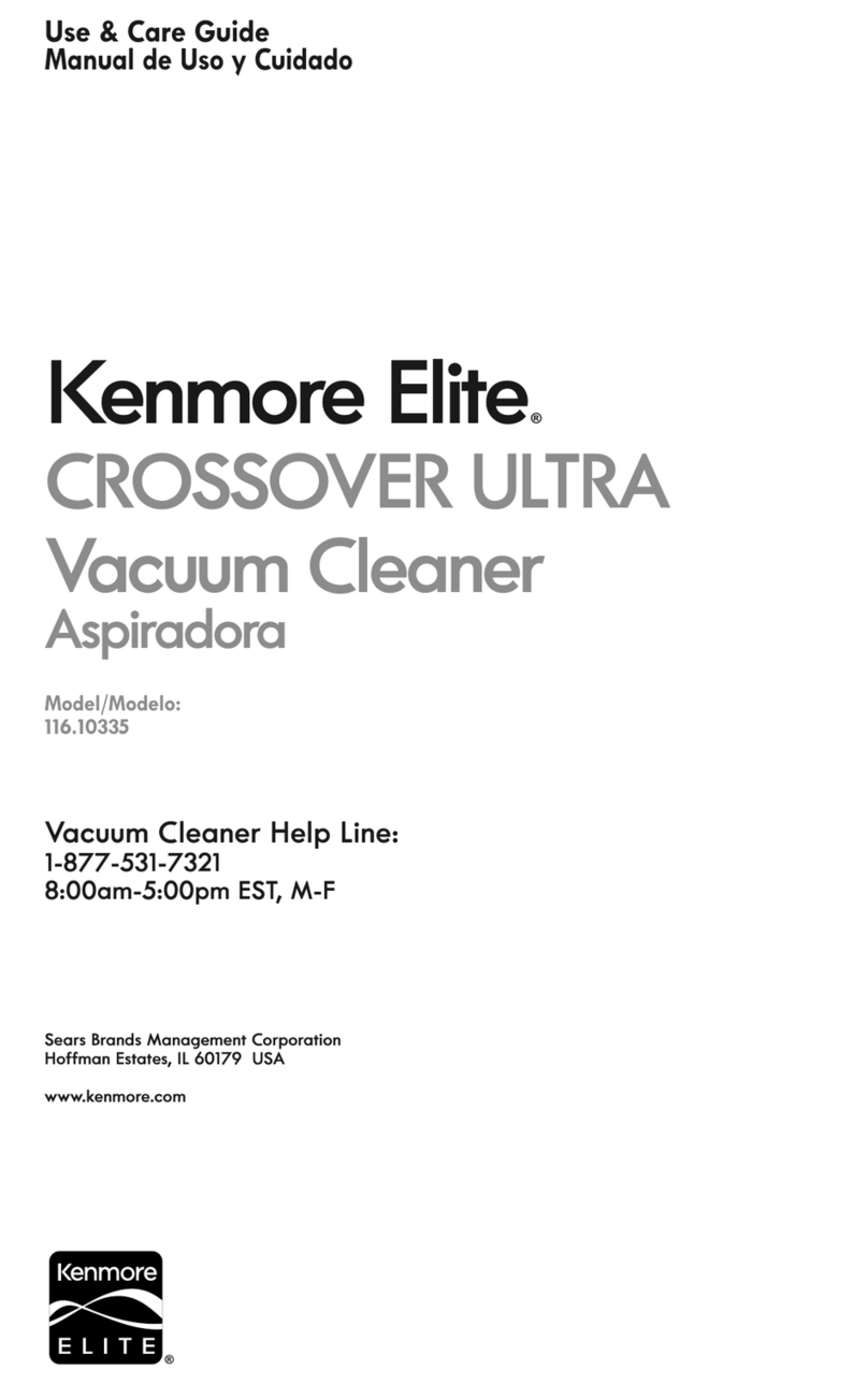 Kenmore Elite CROSSOVER ULTRA Use & care guide
