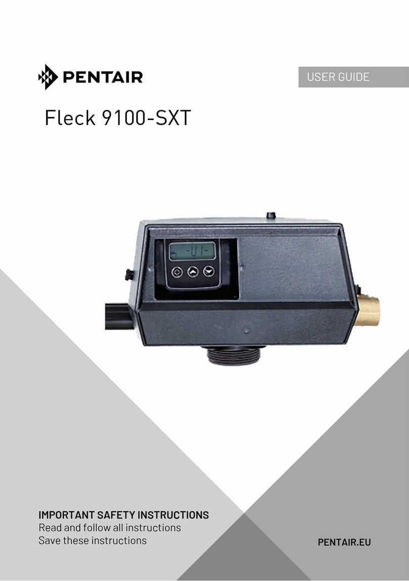 Pentair Fleck 9100-SXT user guide