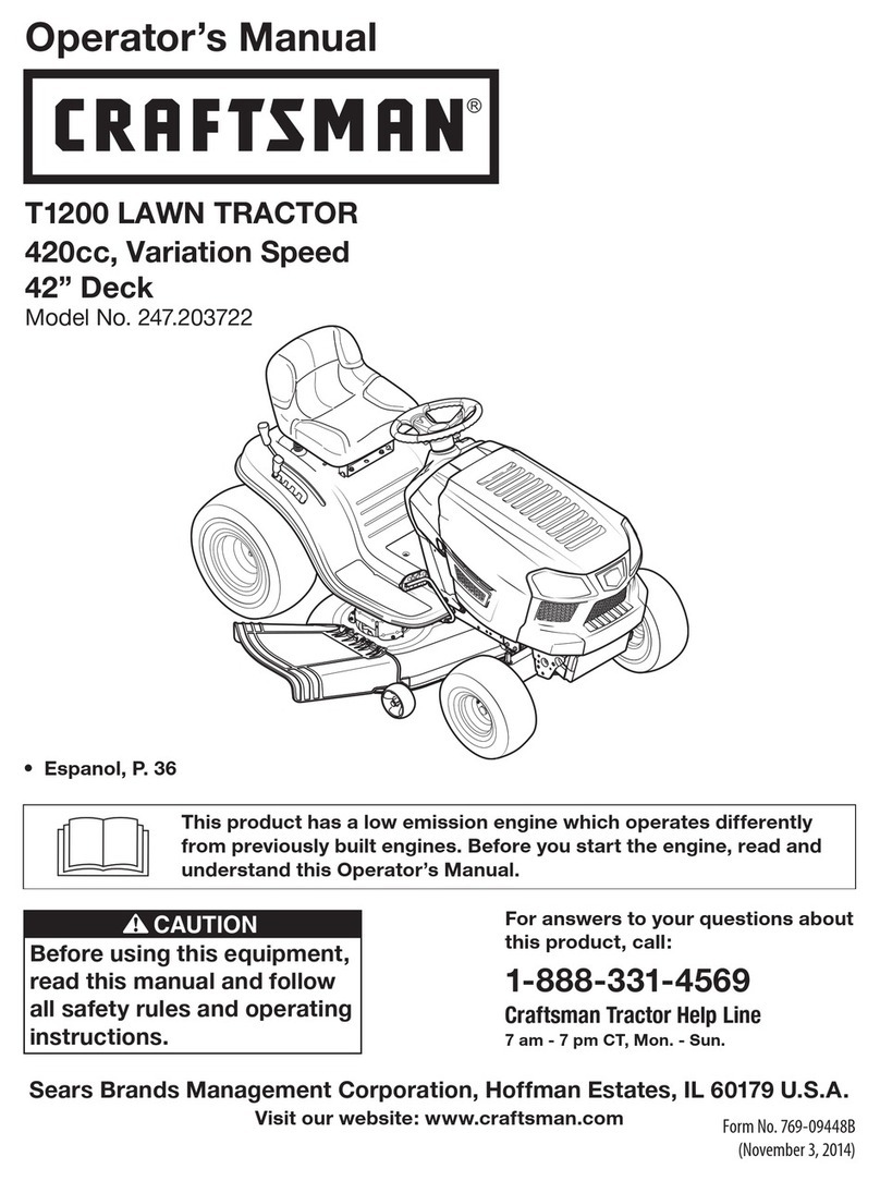 Craftsman T1200 247.203722 User manual