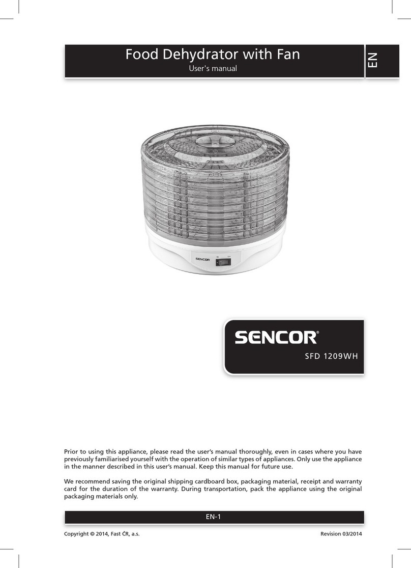 Sencor SFD 1209WH User manual