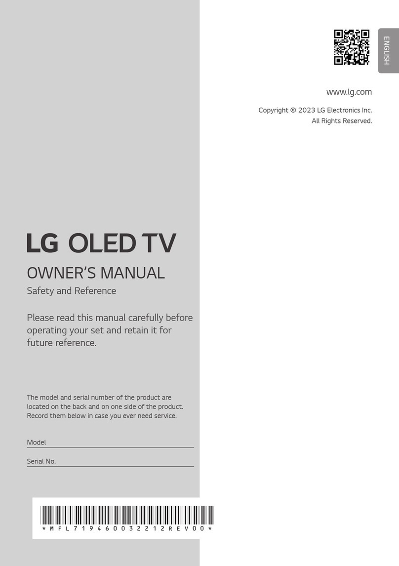 LG OLED48C36LA User manual