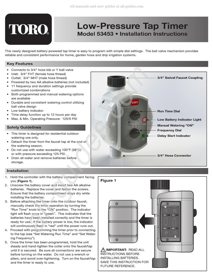 Toro 53453 User manual